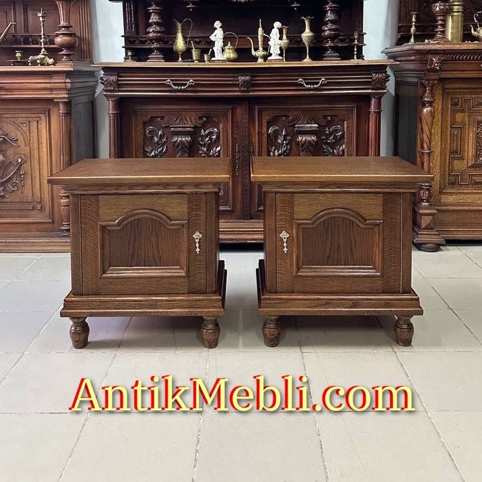 Тумба дубова приліжкова дерево 2988