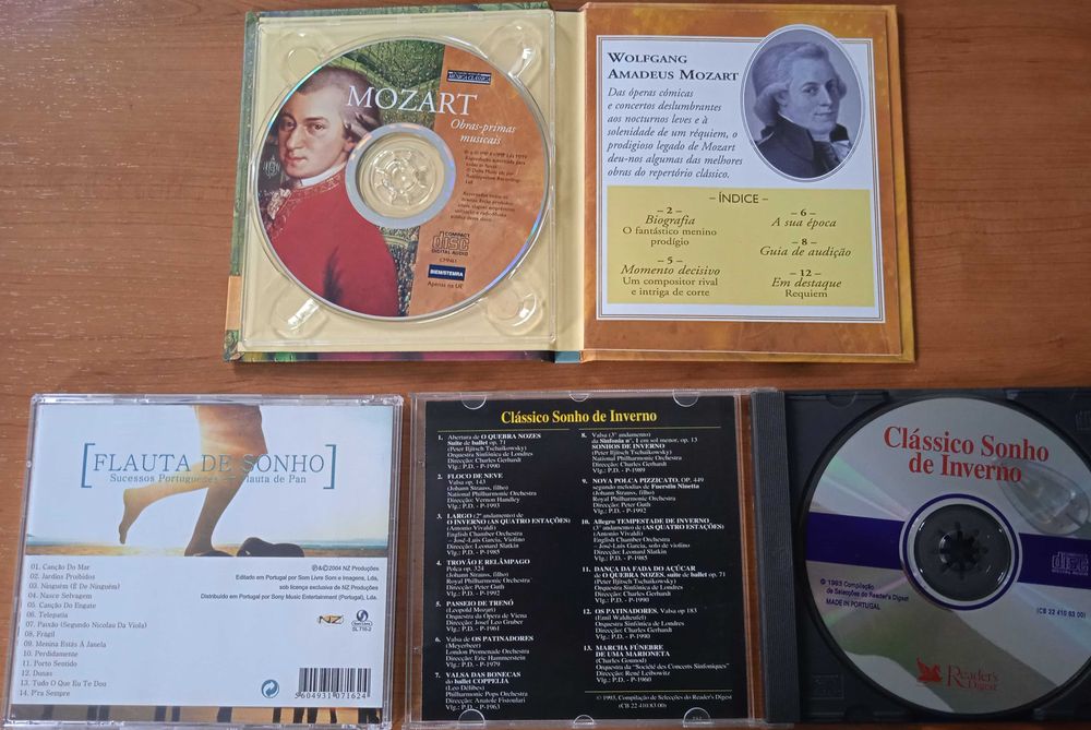 CD Música (originais), a partir de 2 euros