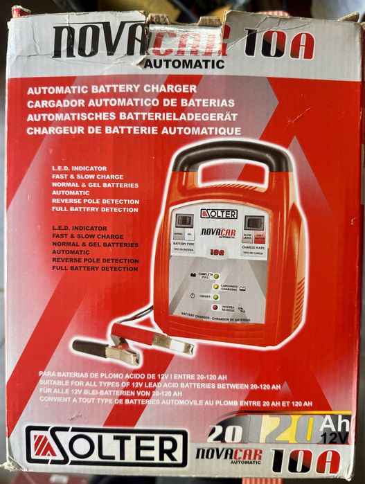 Carregador de Baterias Automático