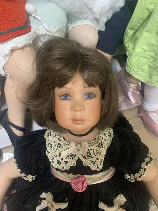 Lalka porcelanowa od Denise McMillan ok 80 cm