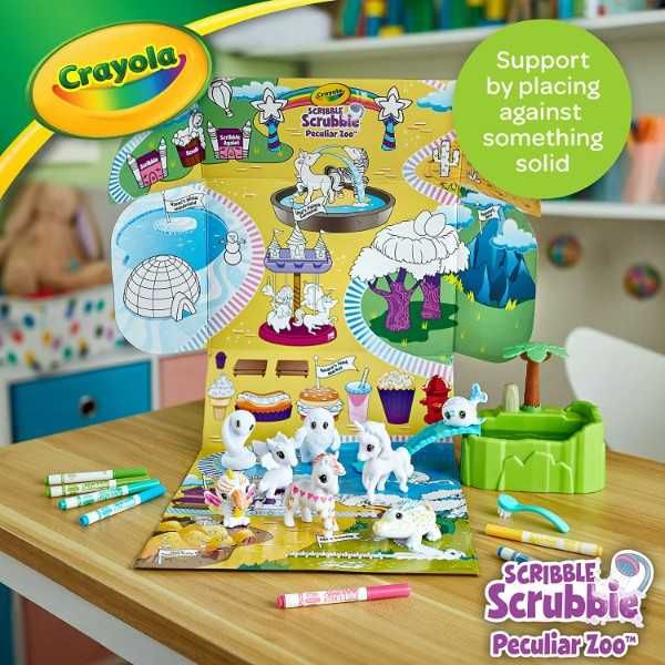 Crayola Scribble Scrubbie Peculiar Zoo 1