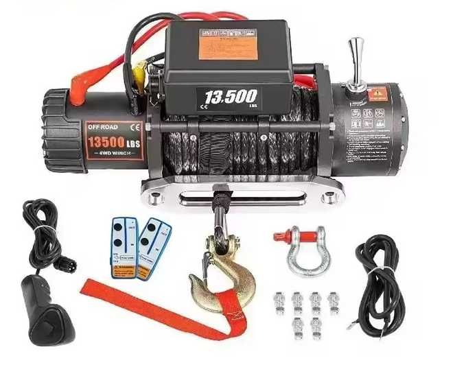 Guinchos 13500LBS - 12V – Jipes TT e resgate, reboques, tratores