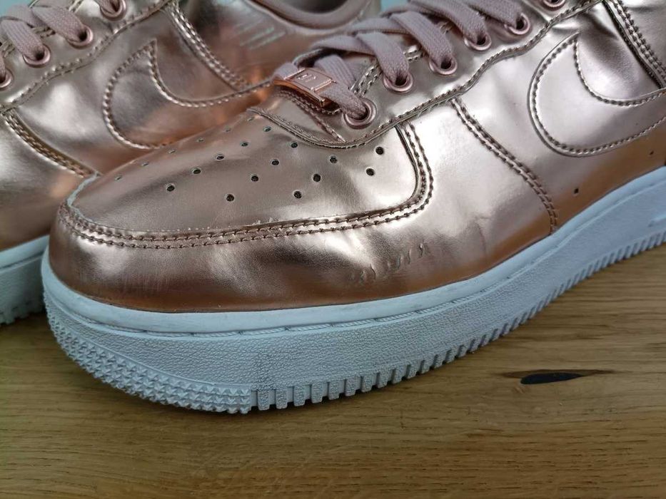 Nike, buty damskie sportowe, Air Force 1 Low Metallic Bronze, rozmiar 42