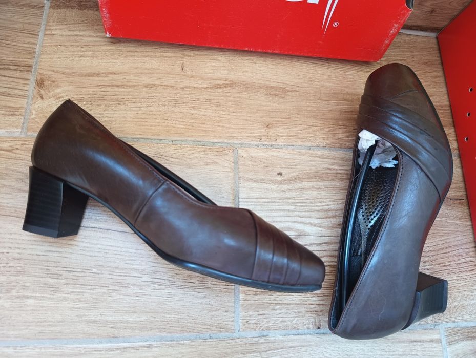 Buty damskie skórzane