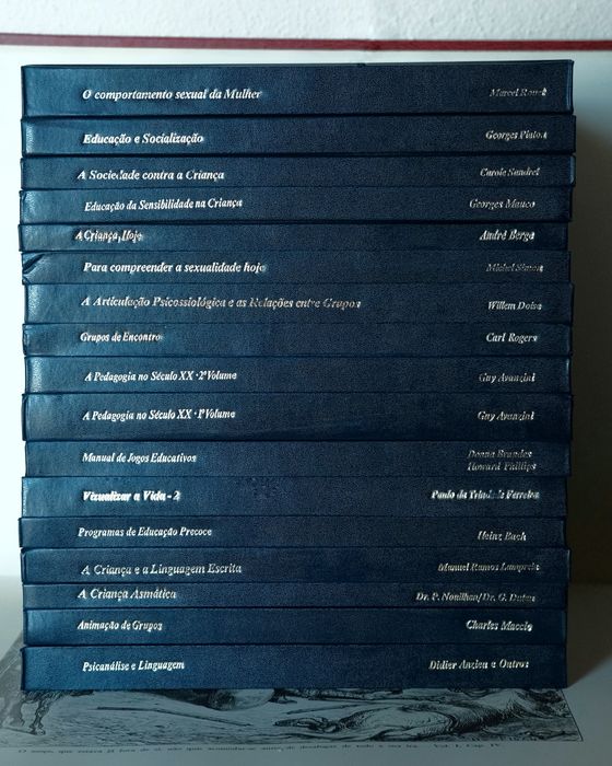 Colecção Psicologia e Pedagogia - 37 volumes