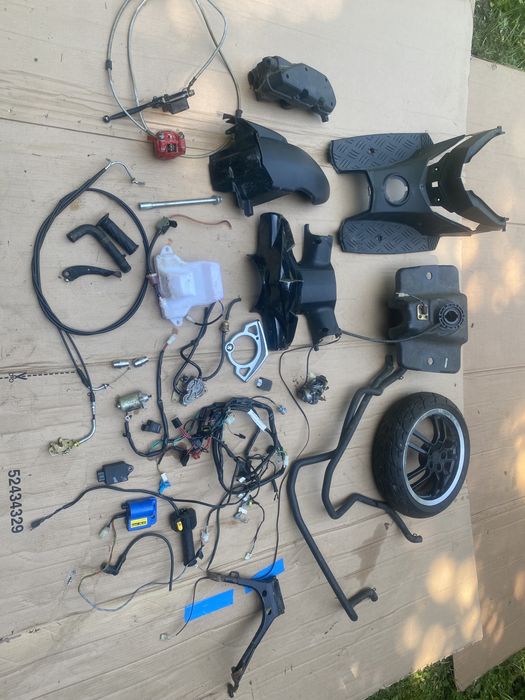 Peugeot speedfight 3  koło cewka gaźnik pompa linka instalacja