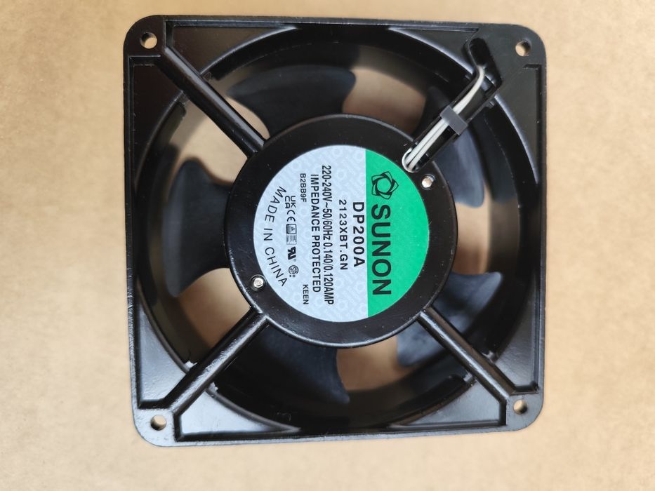 Вентилятор кульковий Sunon 120x120x38, 230V, DP202A2123 XBT