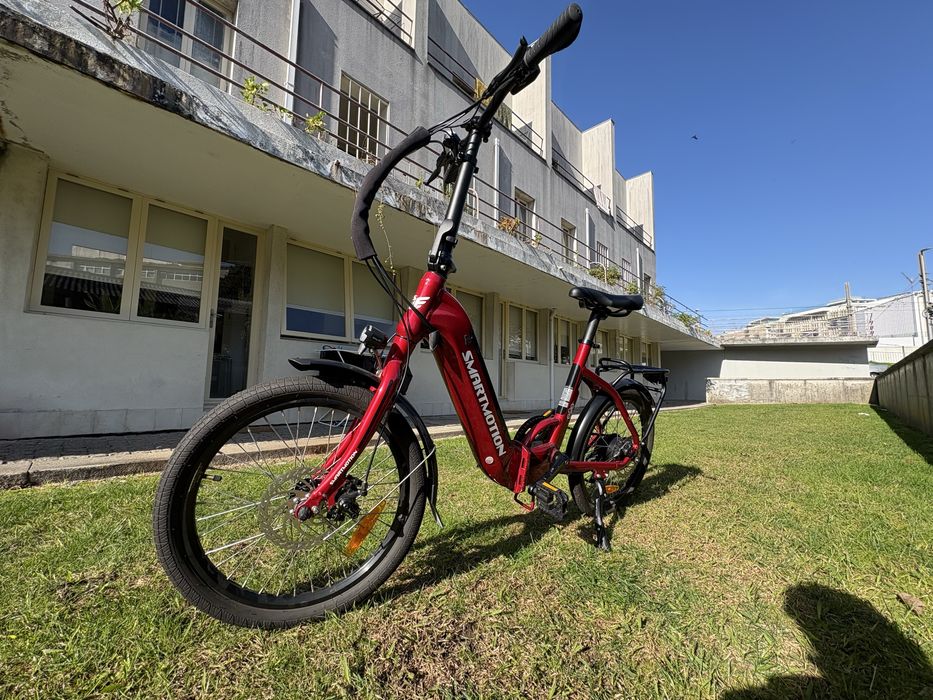 bicicleta elétrica dobrável SMARTMOTION