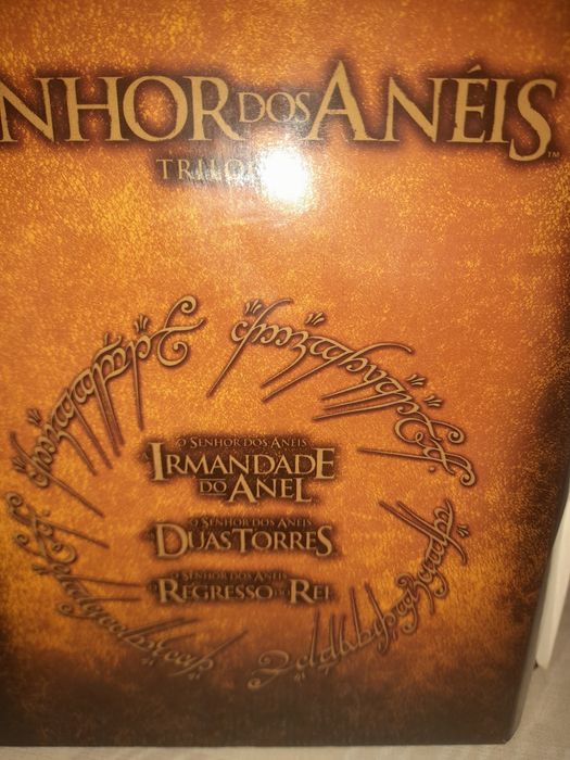 Conjunto dvd senhor dos aneis trilogia
