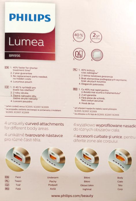 Depilator Philips Lumea BRI956