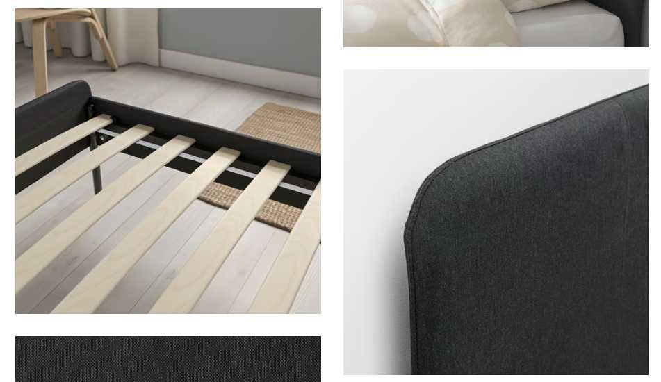 Cama de solteiro com colchão