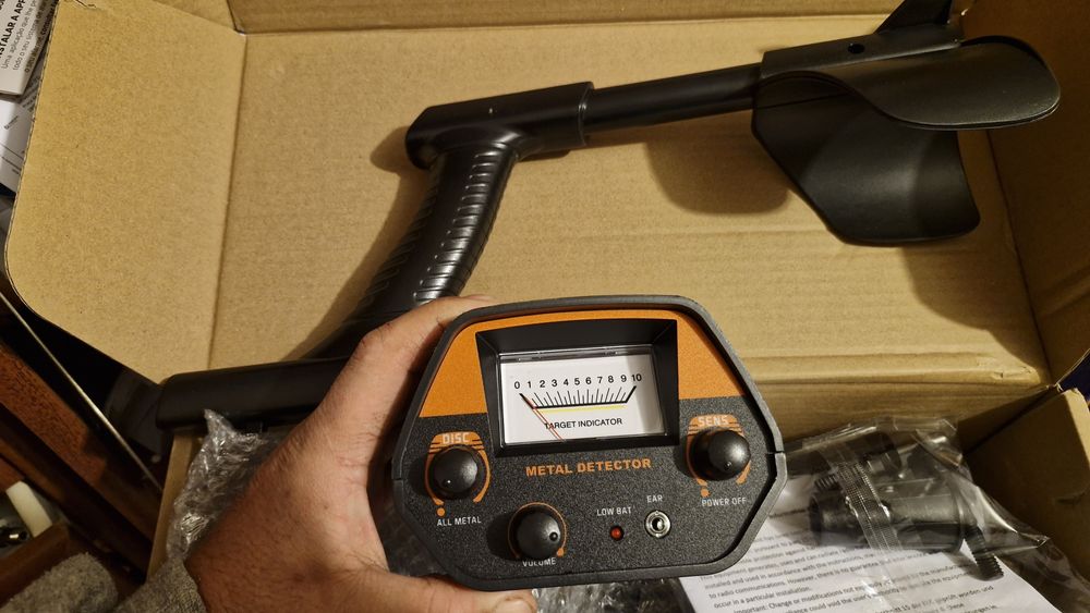 Detetor de metais novo