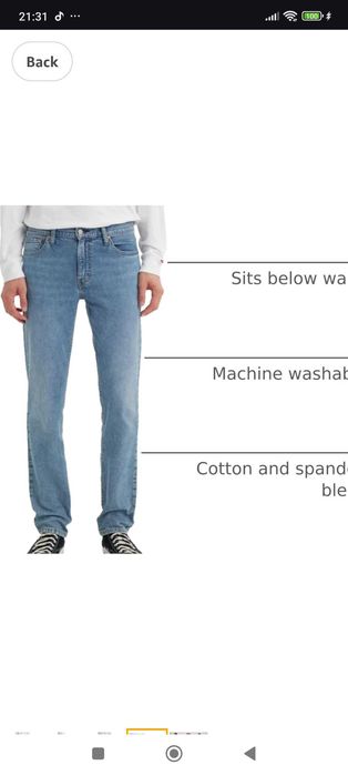 Levi's Men's 511 Slim Fit Jeans