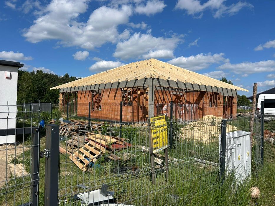 wiązary dachowe, bindry, drewno c24, gotowa więźba