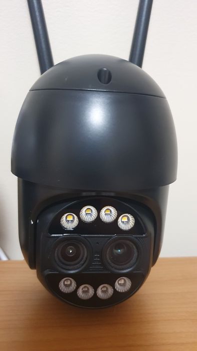 Подвійна IcSee PTZ 3/4/6/8мр IP уличная Wi-Fi камера XMEYE