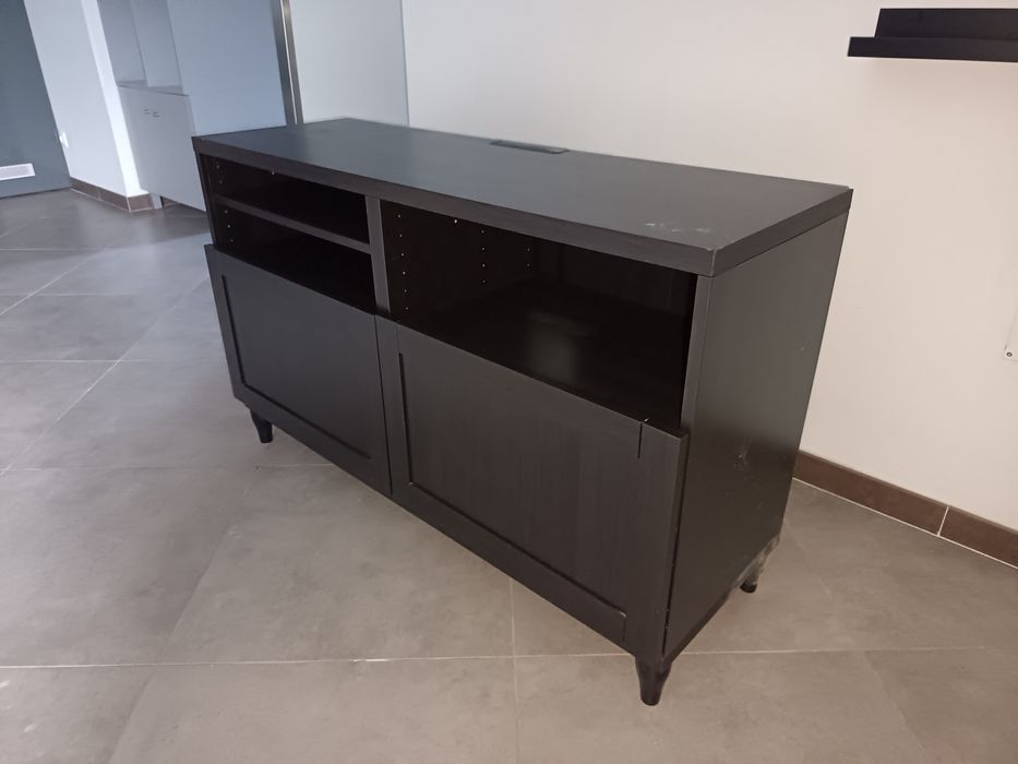 Móvel Madeira de cor preta