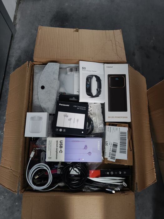 Box elektronika i akcesoria, ładowarki słuchawki gaming