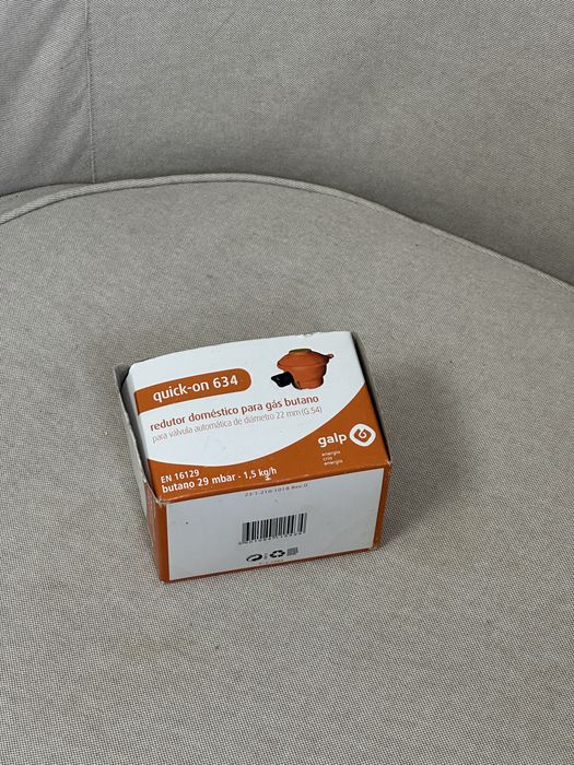 Regulador gás butano GALP quick-on 634
