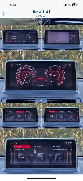 BMW 118 cabrio desportivo