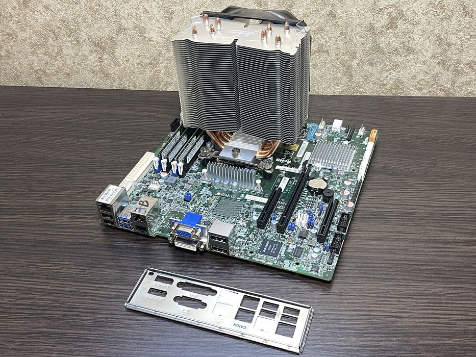 Комплект з i7 7700 (X11SSZ-F ipmi) до 64гб DDR4 ECC