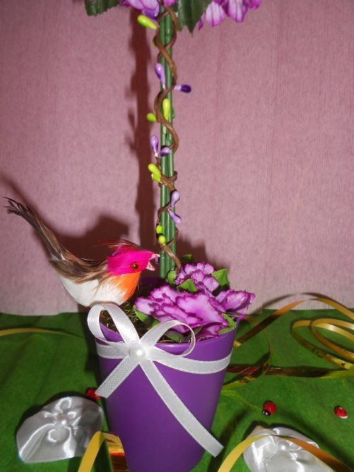 Топиарий"Фиолетовое настроение"