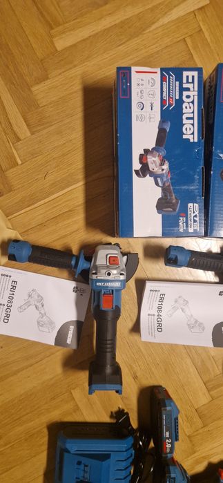 Szlifierka kątowa aku erbauer