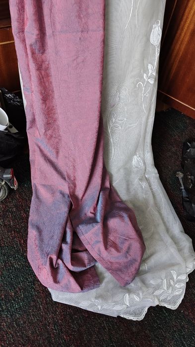 Тюль і штора 220*247