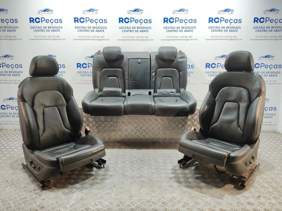 Conjunto Bancos Originais Pele Audi A5 8T S-Line 3 Portas