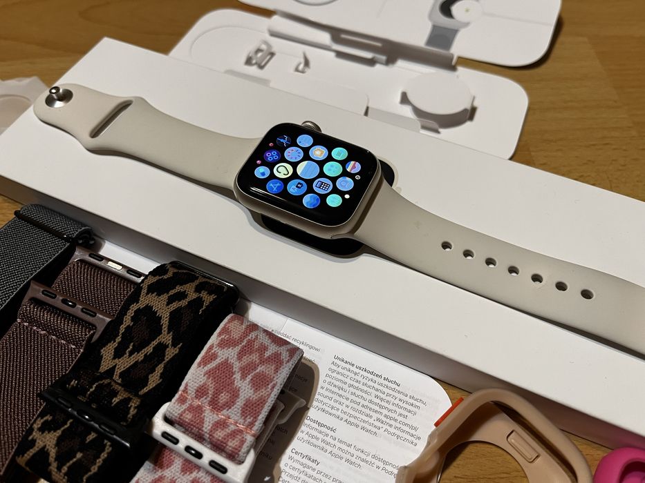 Jak NOWY Apple Watch SE 2 gen.  GWARANCJA Apple, bateria 100%, komplet