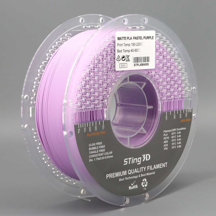 Pla pastel matte, філамент для друку