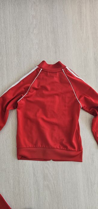 Dres adidas 104 czerwony