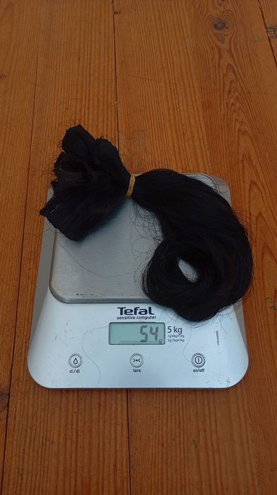 Cabelo humano verdadeiro