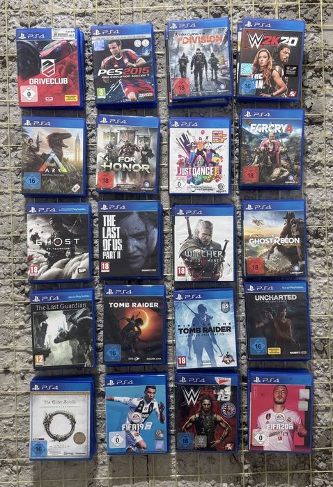 Playstation 4 ps5 ігри диски в асортименті великий вибір