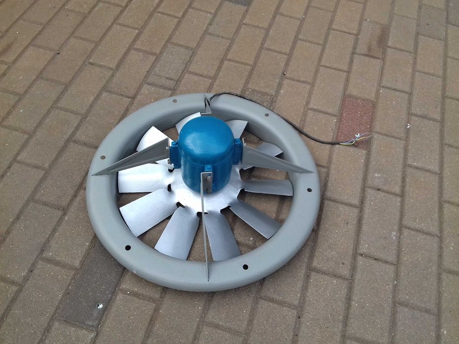 Wentylator przemysłowy do obory chlewni lakierni itp.Wysyłka