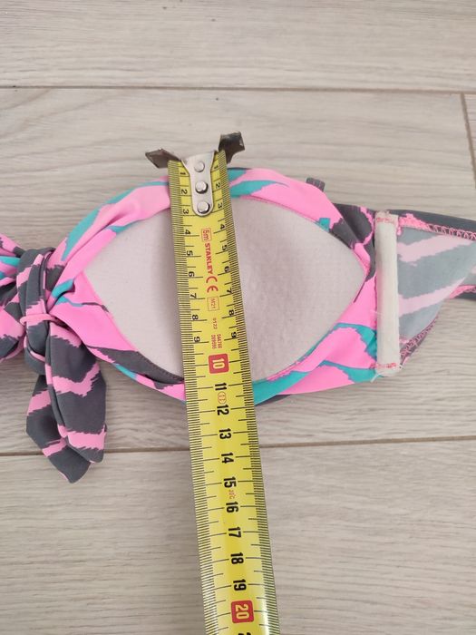 Góra od bikini strój kąpielowy biustonosz River Island rozm XXS 32