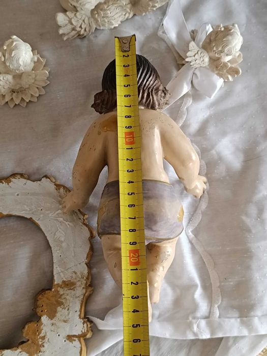 Figuras lindíssimas: Menino Jesus e 4 Anjinhos