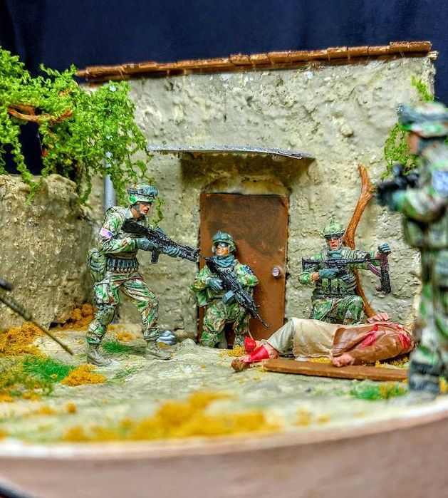 Диорама "The kill team"
