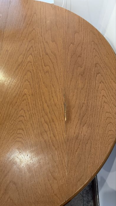 Mesa extensível redonda