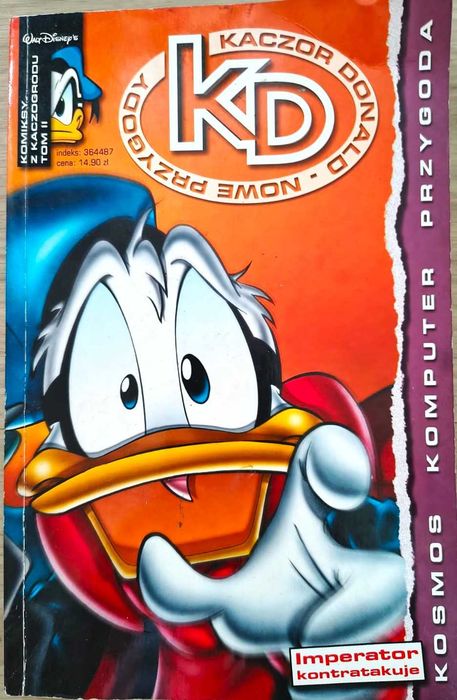 Kaczor Donald Komiksy z Kaczogrodu Tom 2 Imperator kontratakuje - UNIKAT KOLEKCJONERSKI