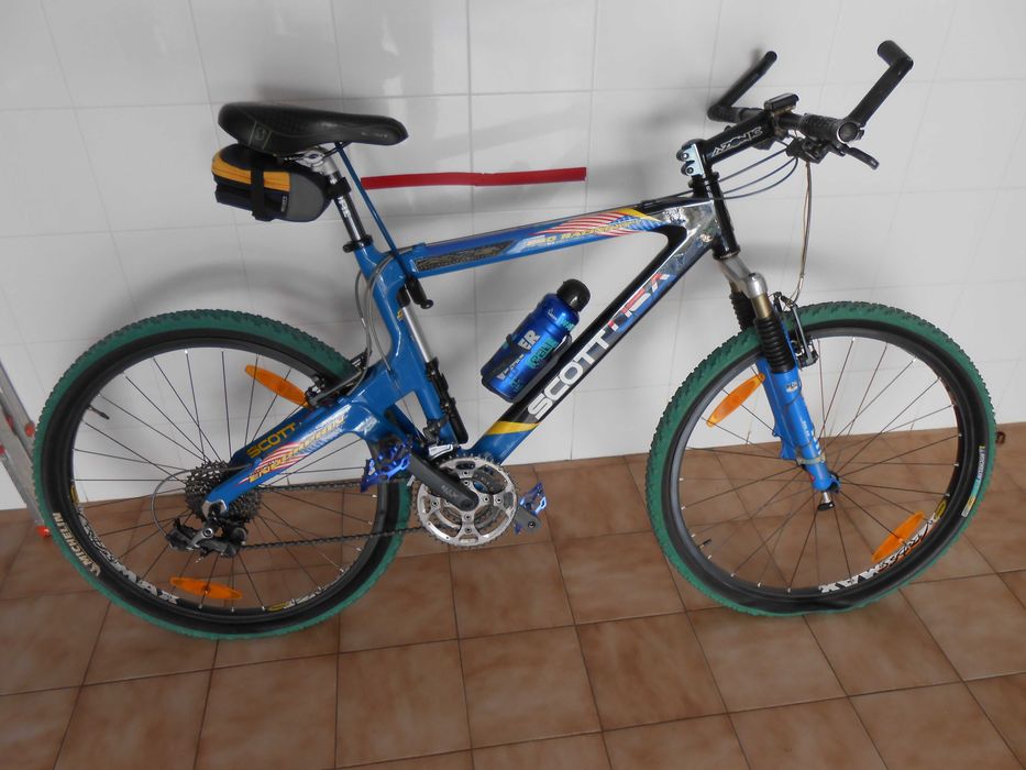 Bicicleta Scott Pro Racing World Cup, com acessórios