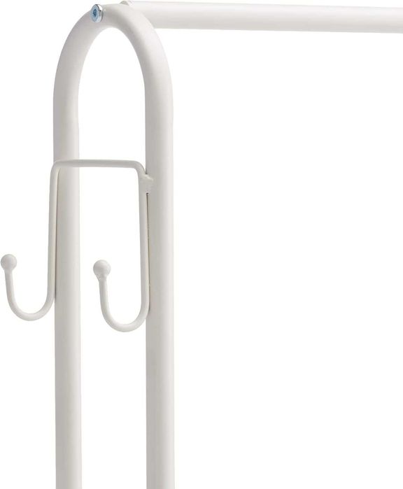 Cabide com 2 prateleiras 4 ganchos 150 x 75 x 36,5 cm NOVO ENVIOGRÁTIS