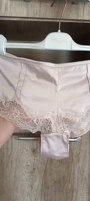 F&F casual bokserki damskie zmysłowe satyna