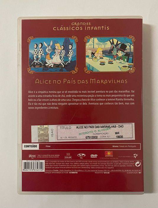 Alice no País das Maravilhas / Alice in Wonderland