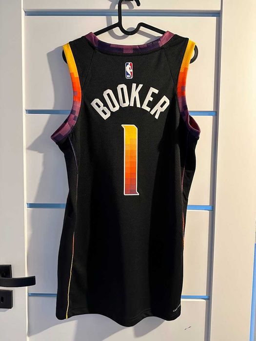 Koszulka Nike Jersey Devin Booker Phoenix Suns NBA Czarna