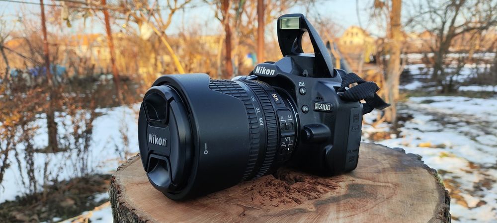 Nikon D3100+18-105+SD Карта Зеркалка зеркальный фотоаппарат