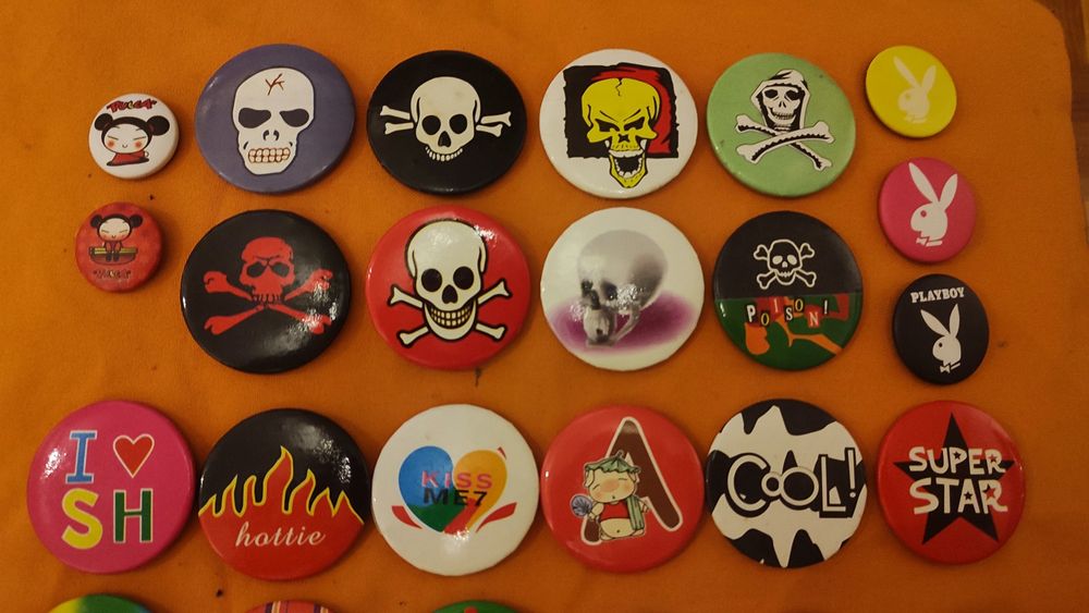 Lote Crachás Vintage