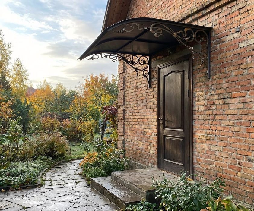 Кованые козырьки