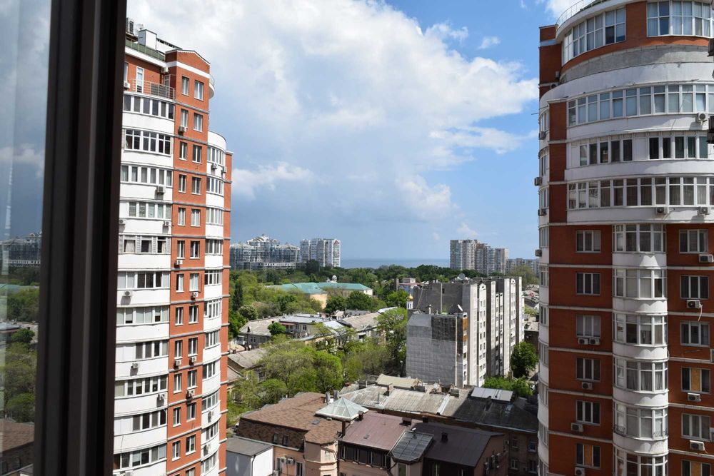 Сдам  квартиру у новобудові Центр/Парк Шевченко  ЖК Капітан Базарна Вид моря