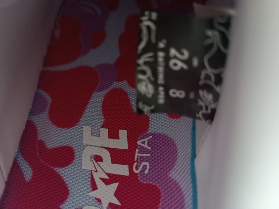Buty a bathing ape (BAPE)