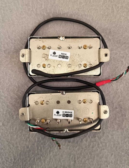 Set de pickups Fleor humbucker para guitarra elétrica